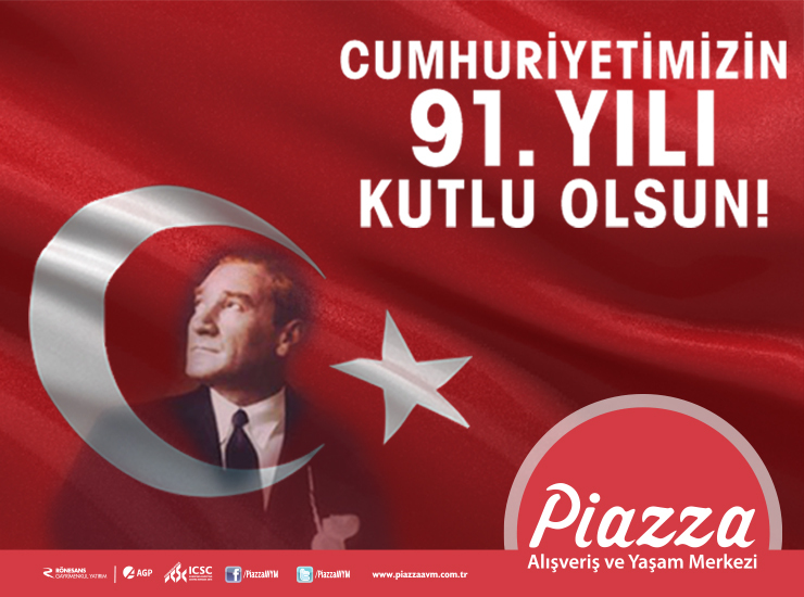 Cumhuriyetimizin 91. Yılı Kutlu Olsun