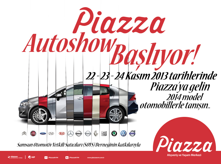 Piazza Autoshow Başlıyor