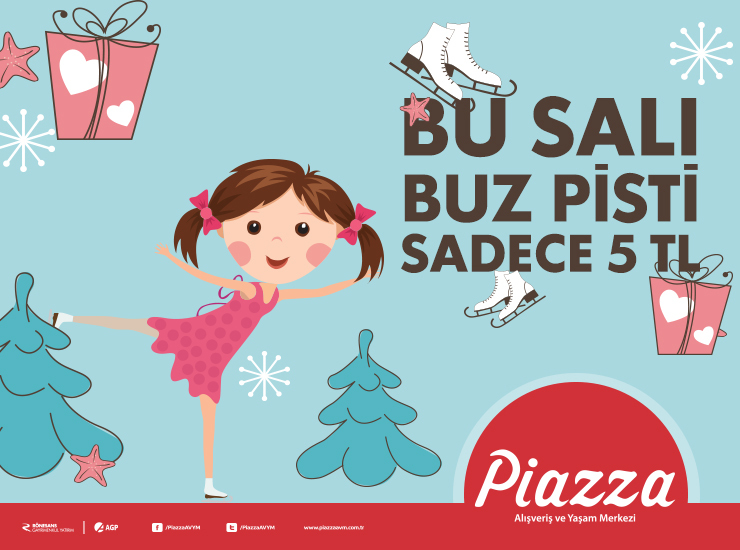 Bu Salı Buz Pisti Sadece 5 TL