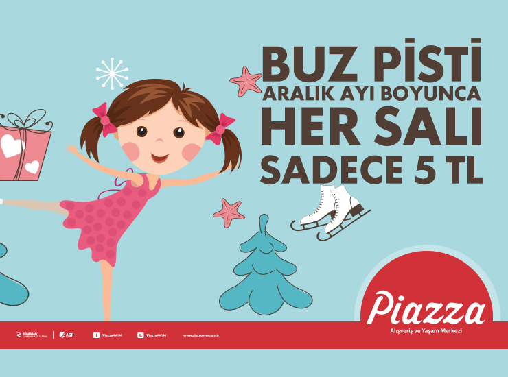 Buz Pisti Aralık Ayı Boyunca Her Salı Sadece 5 TL