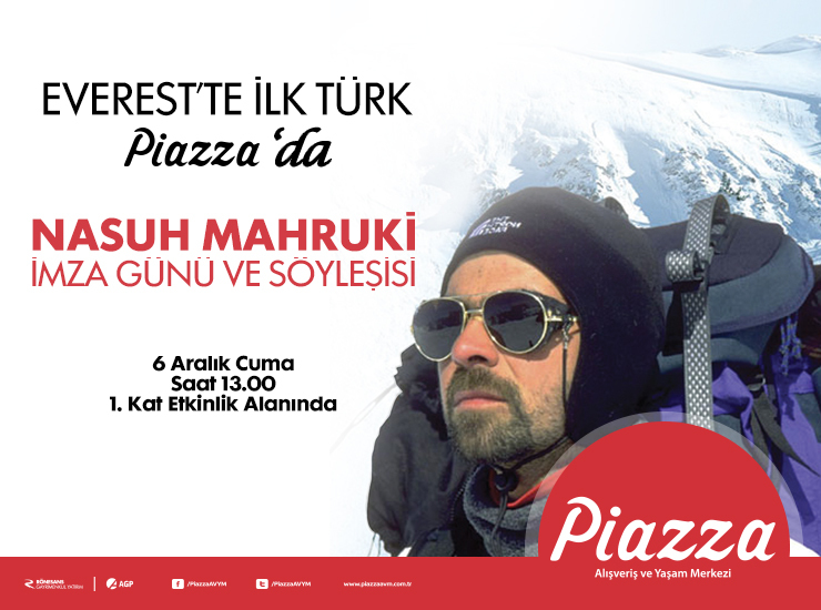 Nasuh Mahruki İmza Günü ve Söyleşisi