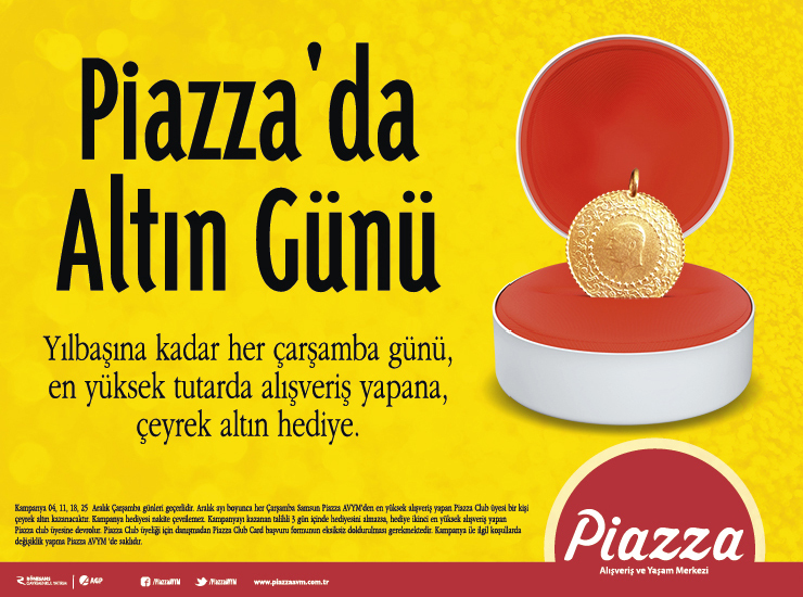 Piazza'da Altın Günü