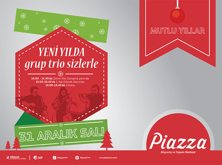 Yeni Yılda Grup Trio Sizlerle