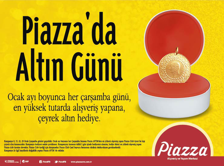 Piazza'da Altın Günü