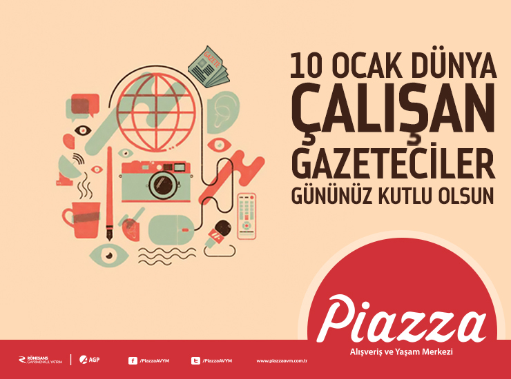 10 Ocak Dünya Çalışan Gazeteciler Gününüz Kutlu Olsun