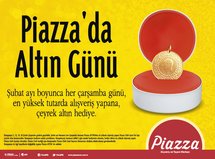 Piazza'da Altın Günü