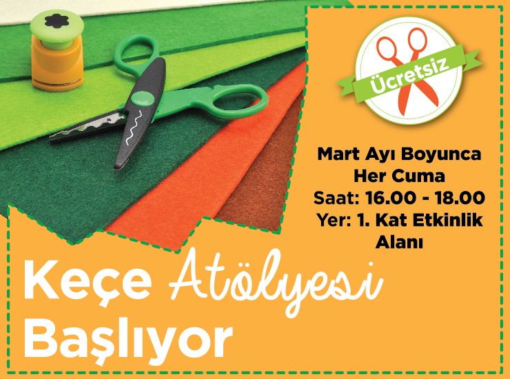Keçe Atölyesi Başlıyor