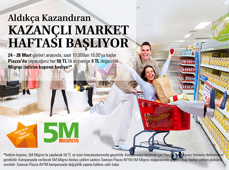 Kazançlı Market Haftası Başlıyor