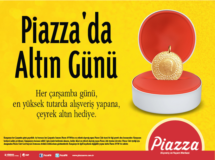 Piazza'da Altın Günü