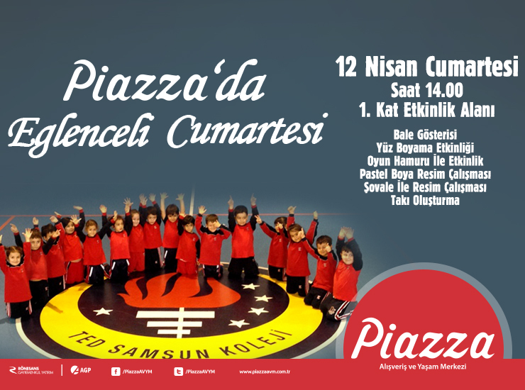 Piazza'da Eğlenceli Cumartesi
