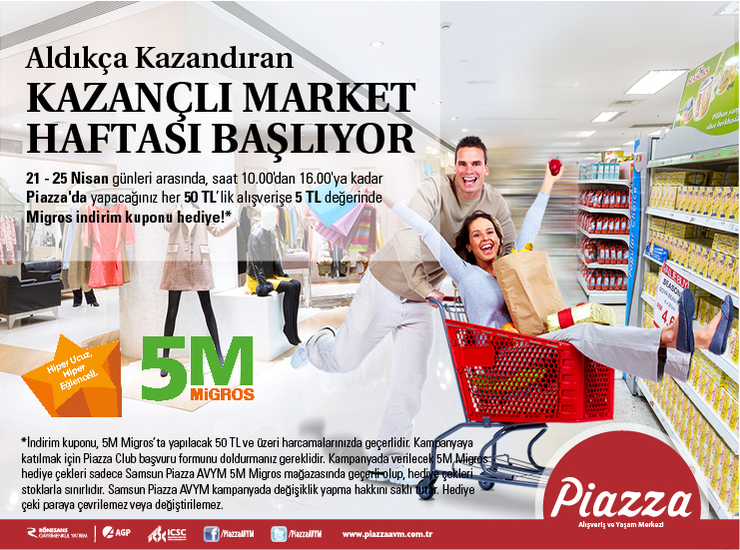 Kazançlı Market Haftası Başlıyor