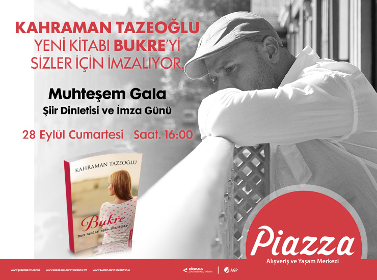 Kahraman Tazeoğlu İmza Günü
