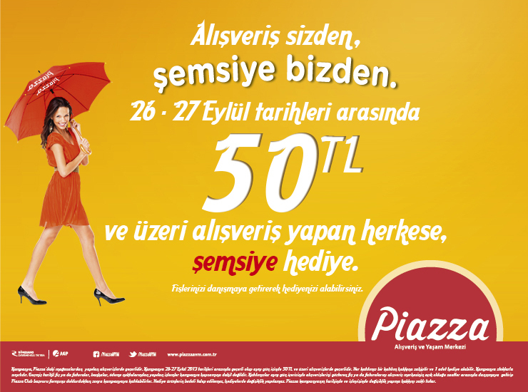 Alışveriş Sizden, Şemsiye Bizden
