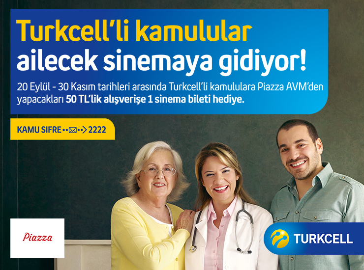 Piazza’da Ailecek Sinema Keyfi !