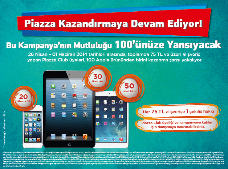 Piazza Kazandırmaya Devam Ediyor!