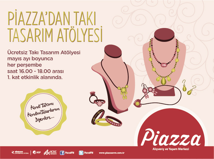 Piazza'dan Takı Tasarım Atölyesi