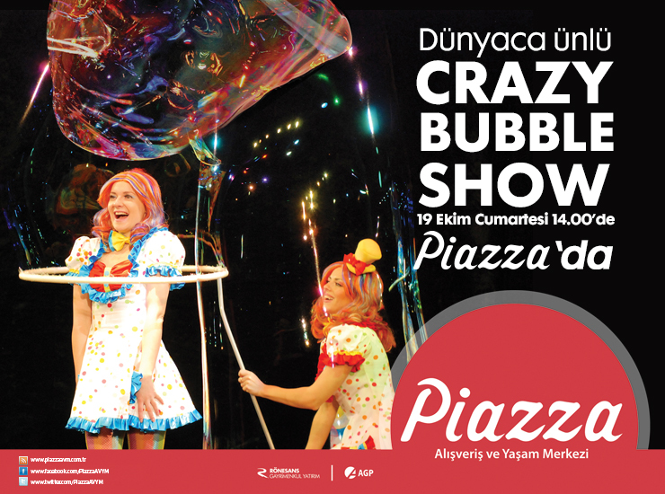 Dünyaca Ünlü Crazy Bubble Show