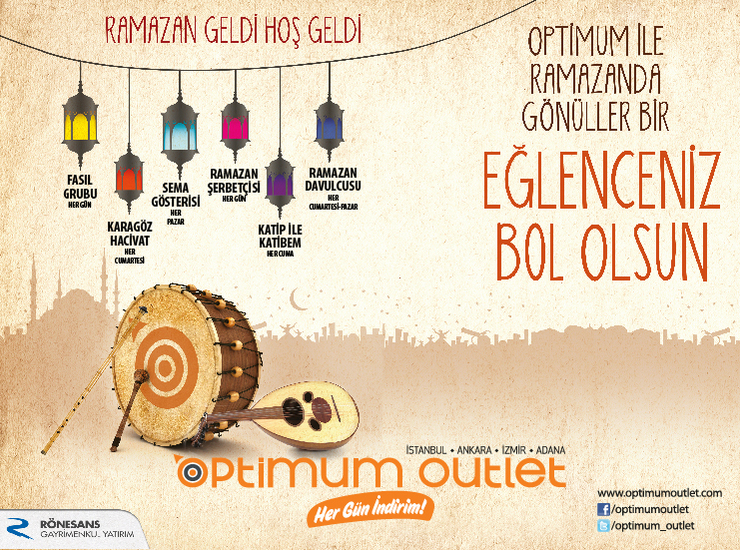 Optimum’da Ramazan Etkinlikleri