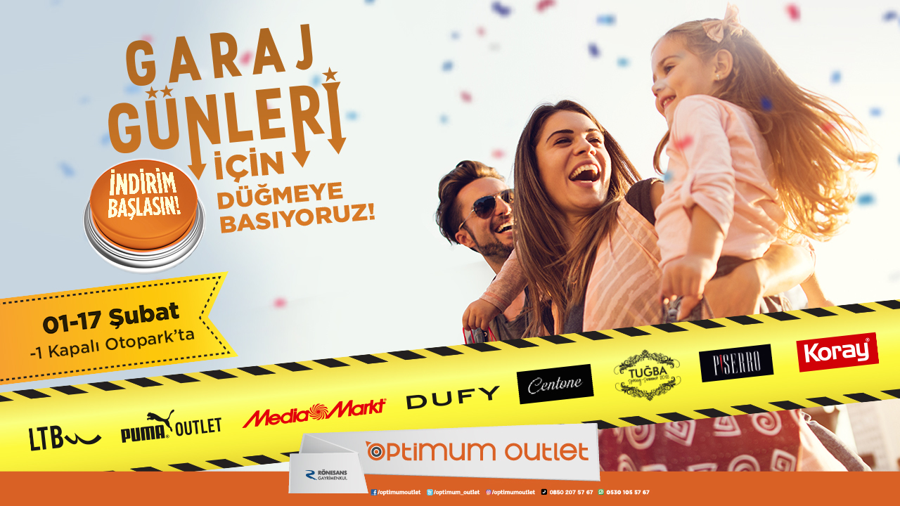 Optimum Outlet Şubat Etkinlikleri Optimum Outlet Şubat Etkinlikleri